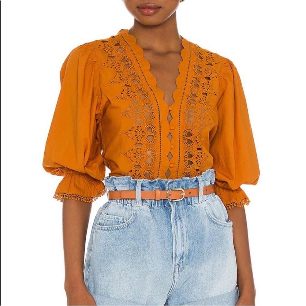 Free People Crotchet Top